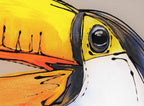 Timmy Toucan - SOLD by artist Amy Louise - Wyecliffe Galleries