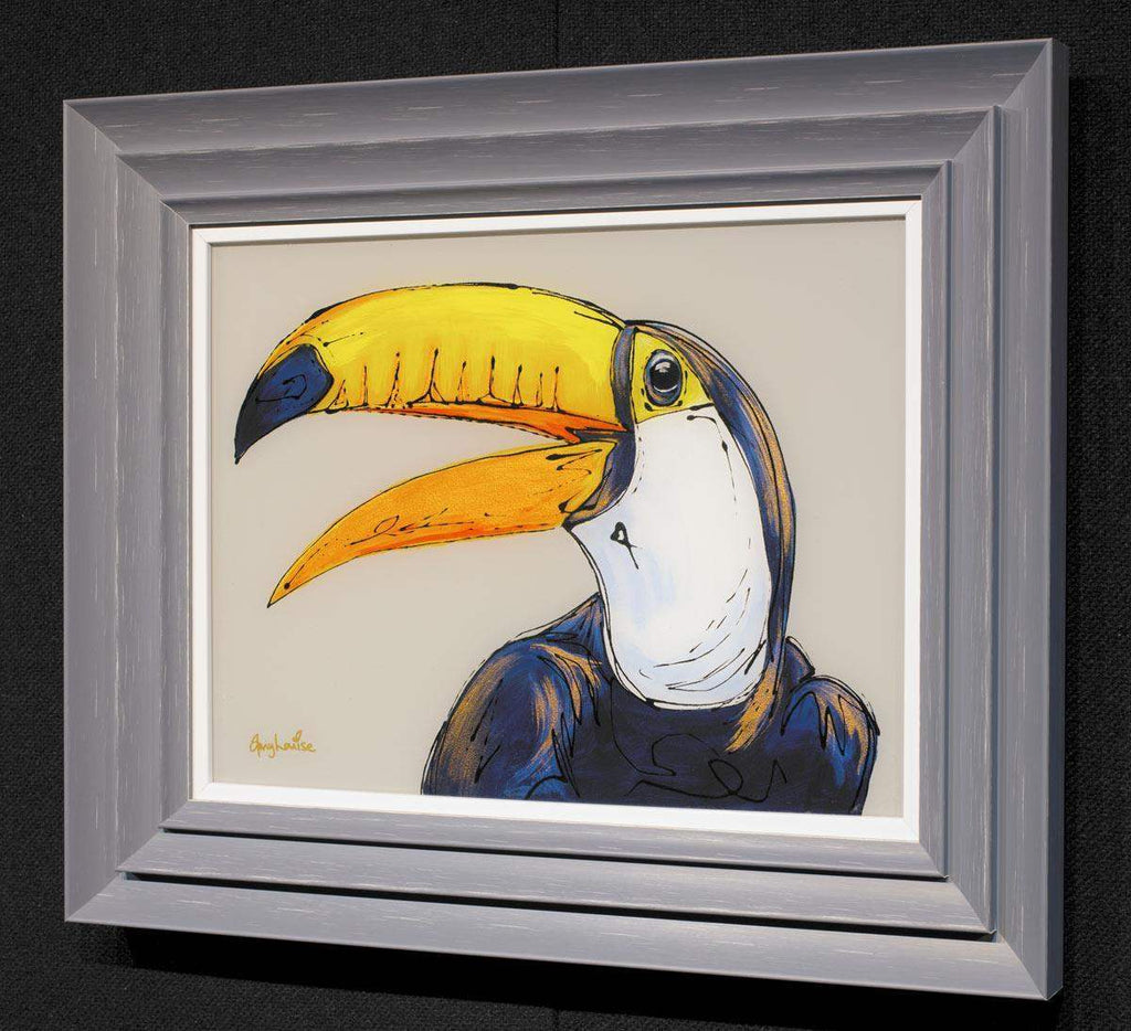 Timmy Toucan - SOLD by artist Amy Louise - Wyecliffe Galleries
