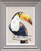 Tommy Toucan - Original - SOLD by artist Amy Louise - Wyecliffe Galleries