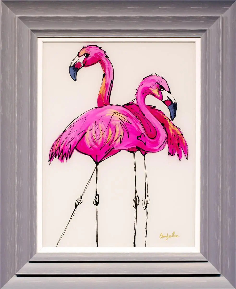 Two Of A Kind - Original - SOLD by artist Amy Louise - Wyecliffe Galleries