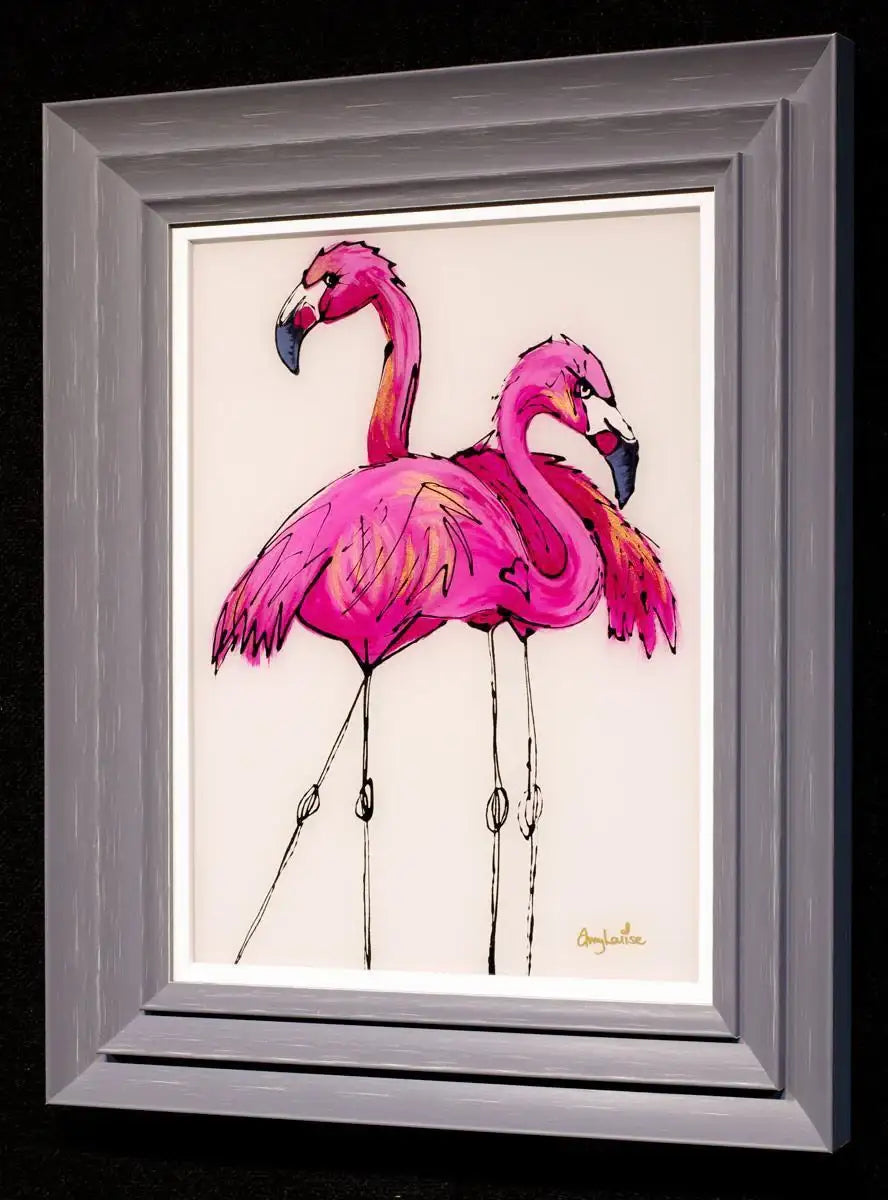 Two Of A Kind - Original - SOLD by artist Amy Louise - Wyecliffe Galleries