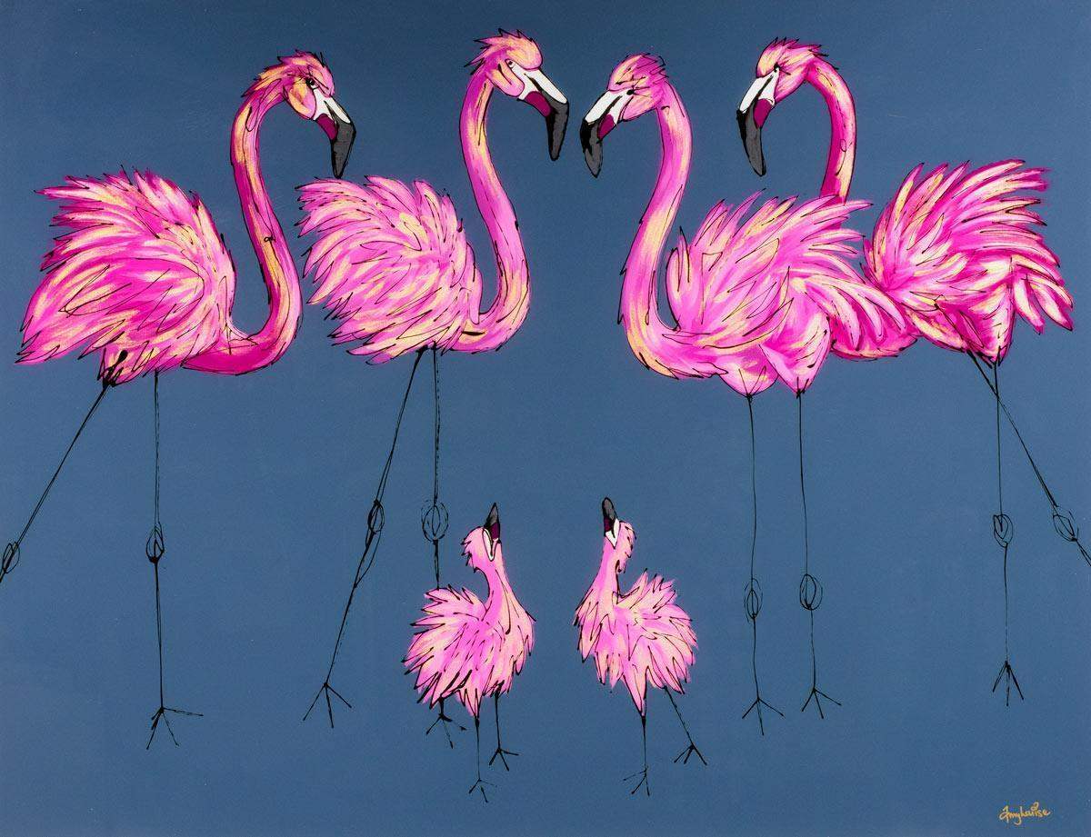 Up To No Good Again - Original - SOLD by artist Amy Louise - Wyecliffe Galleries