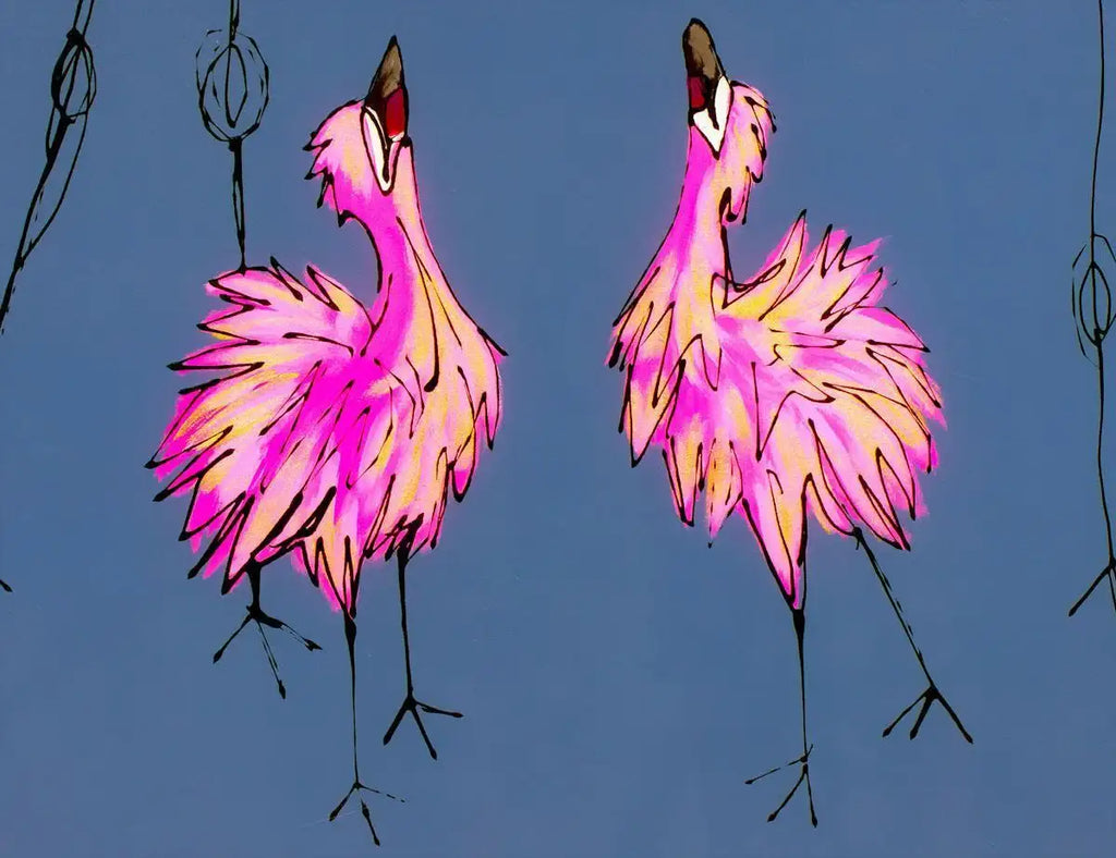 Up To No Good Again - Original - SOLD by artist Amy Louise - Wyecliffe Galleries