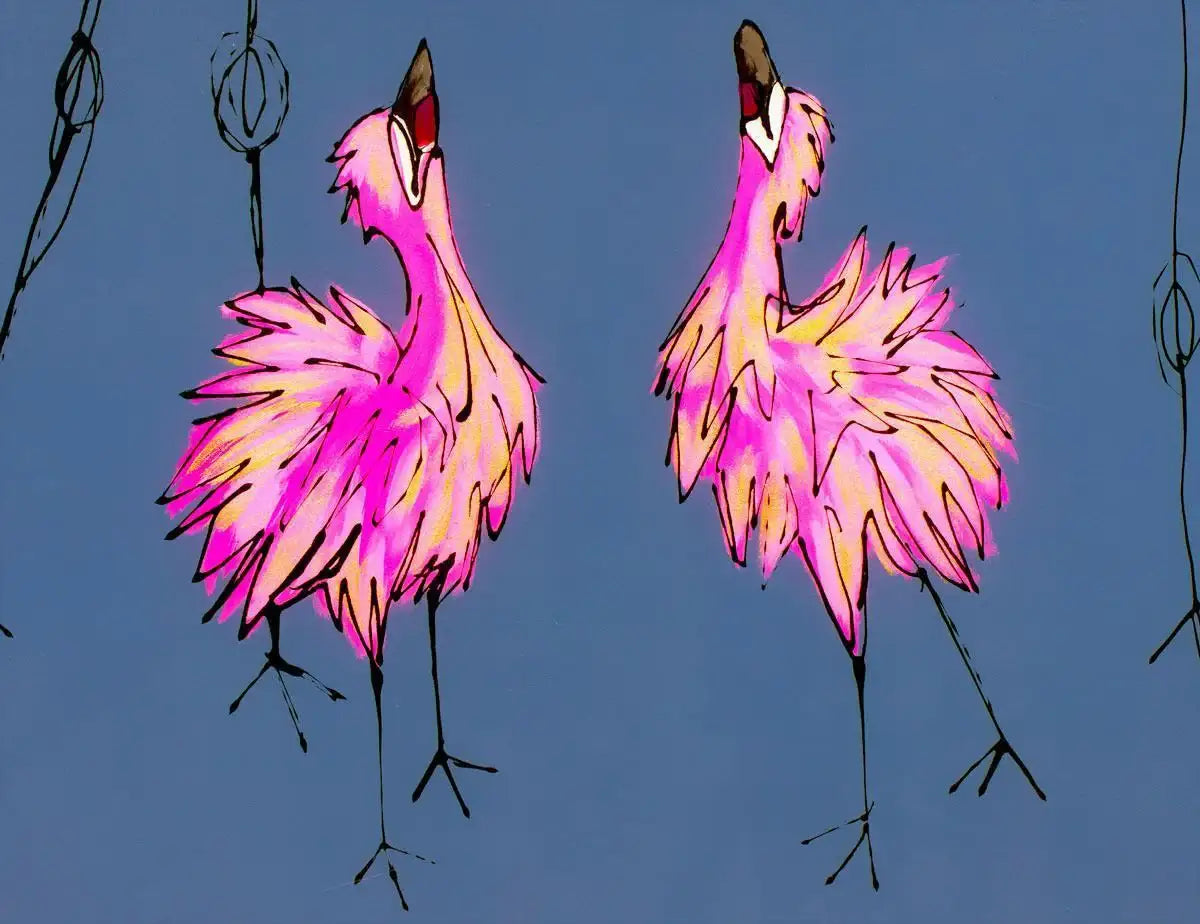 Up To No Good Again - Original - SOLD by artist Amy Louise - Wyecliffe Galleries