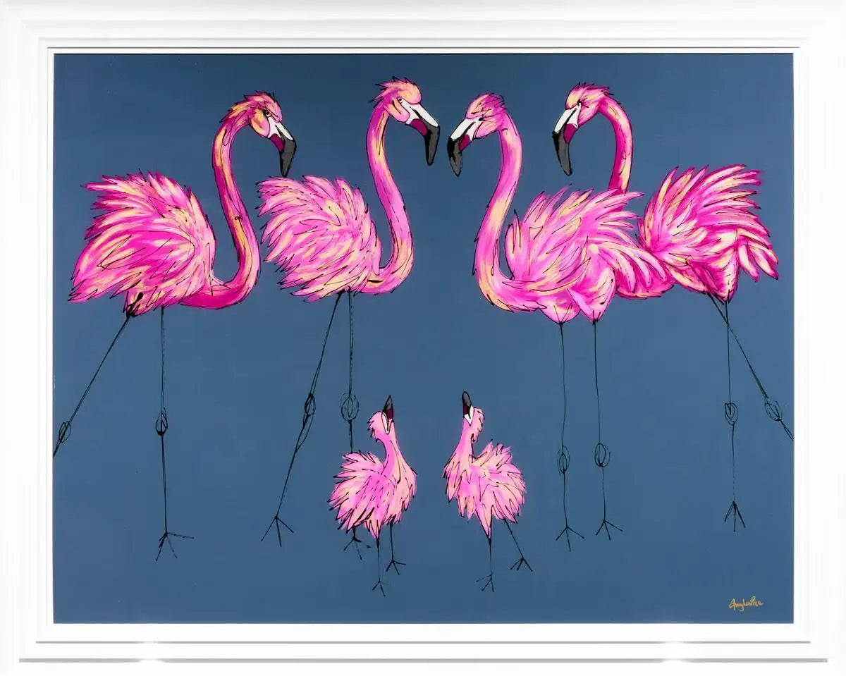 Up To No Good Again - Original - SOLD by artist Amy Louise - Wyecliffe Galleries