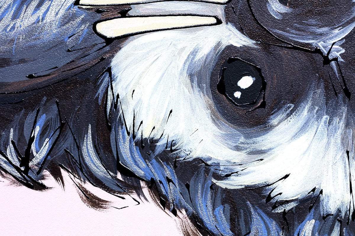 Upside Down - Original - SOLD by artist Amy Louise - Wyecliffe Galleries