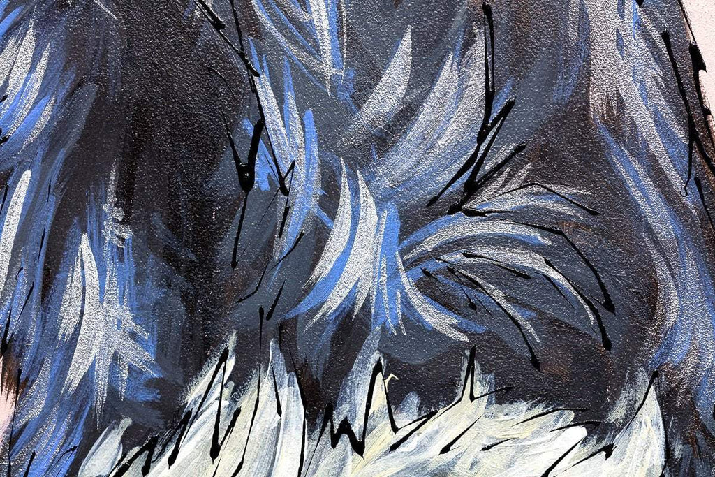 Upside Down - Original - SOLD by artist Amy Louise - Wyecliffe Galleries