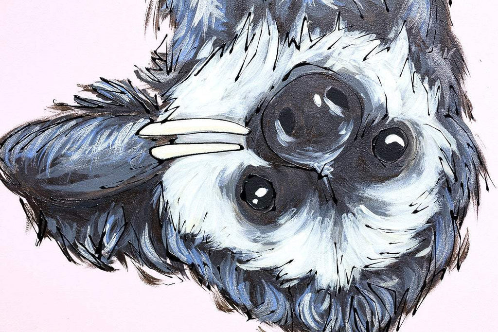 Upside Down - Original - SOLD by artist Amy Louise - Wyecliffe Galleries