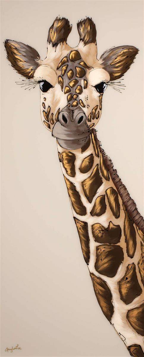 What's the Weather Like Down There - Original - SOLD by artist Amy Louise - Wyecliffe Galleries