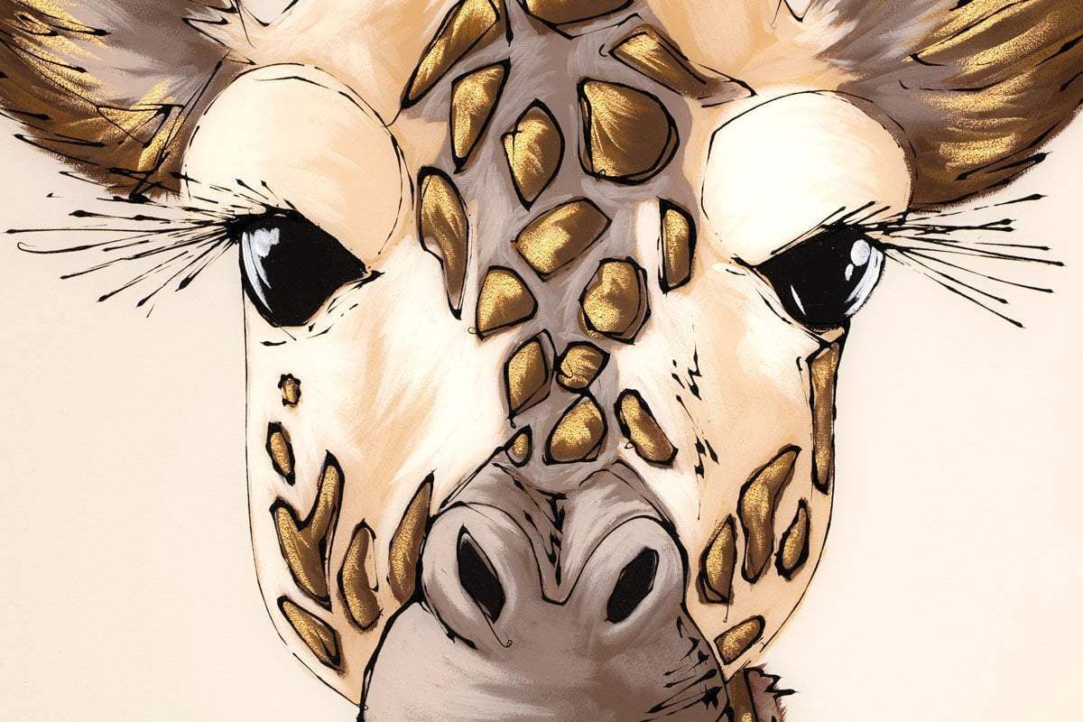 What's the Weather Like Down There - Original - SOLD by artist Amy Louise - Wyecliffe Galleries