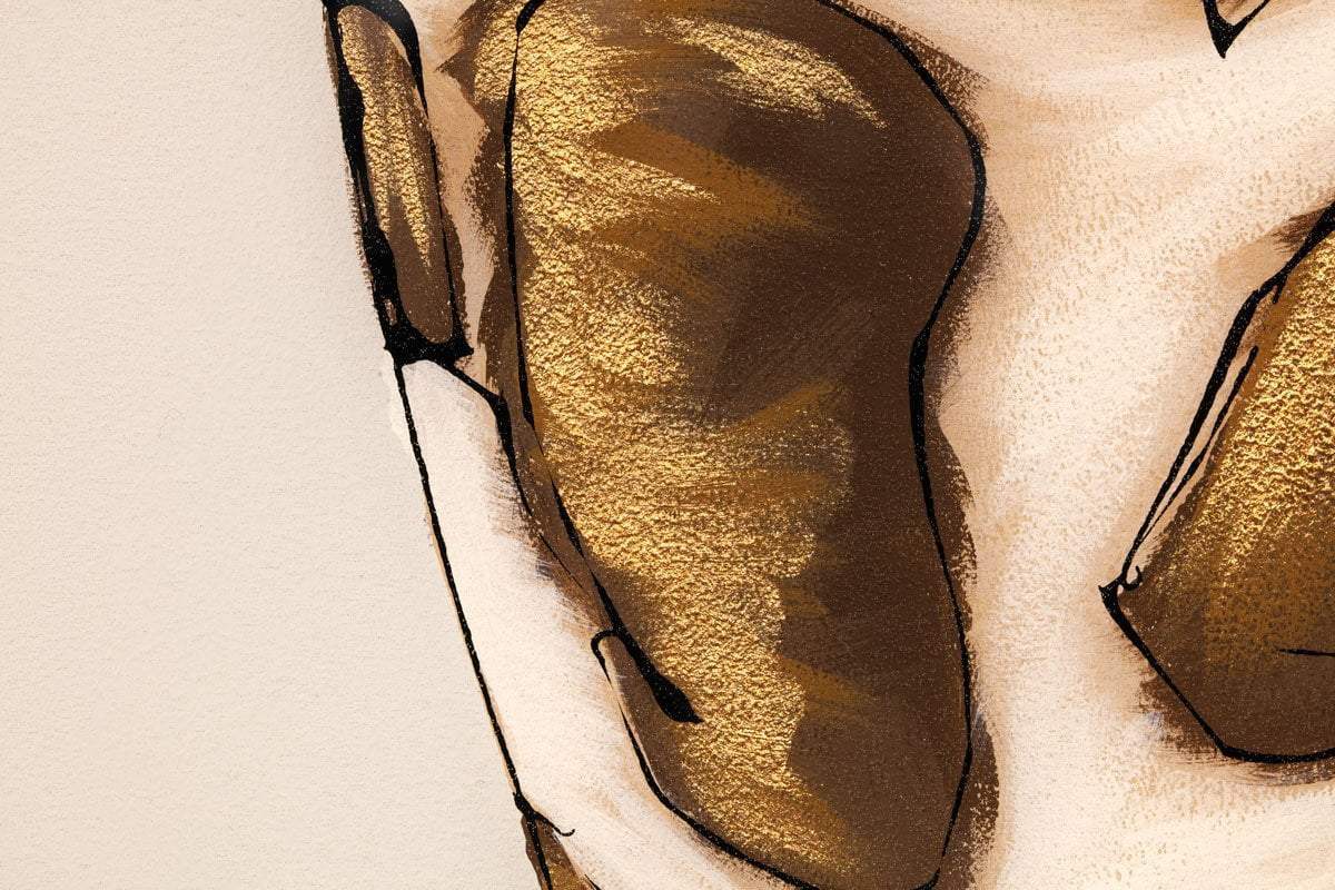 What's the Weather Like Down There - Original - SOLD by artist Amy Louise - Wyecliffe Galleries