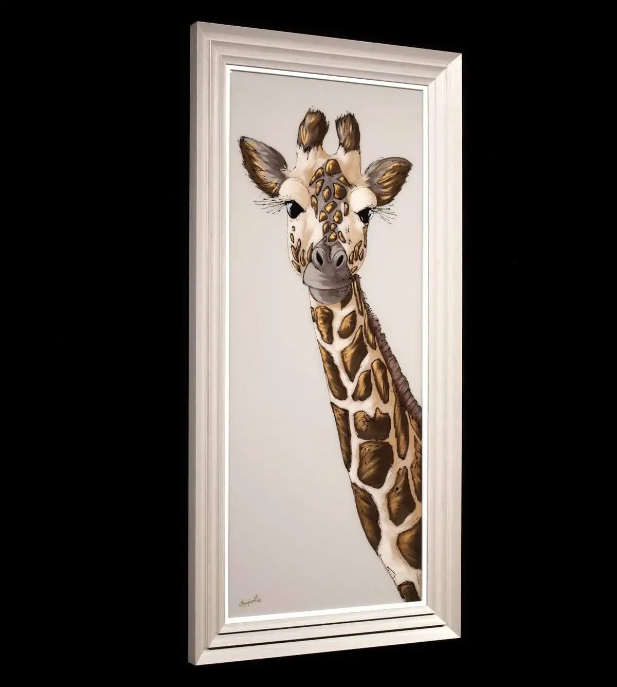 What's the Weather Like Down There - Original - SOLD by artist Amy Louise - Wyecliffe Galleries