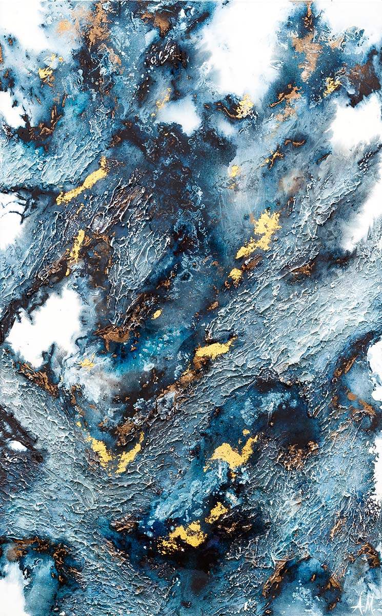 Cronus - Original - SOLD by artist Amy Magee - Wyecliffe Galleries