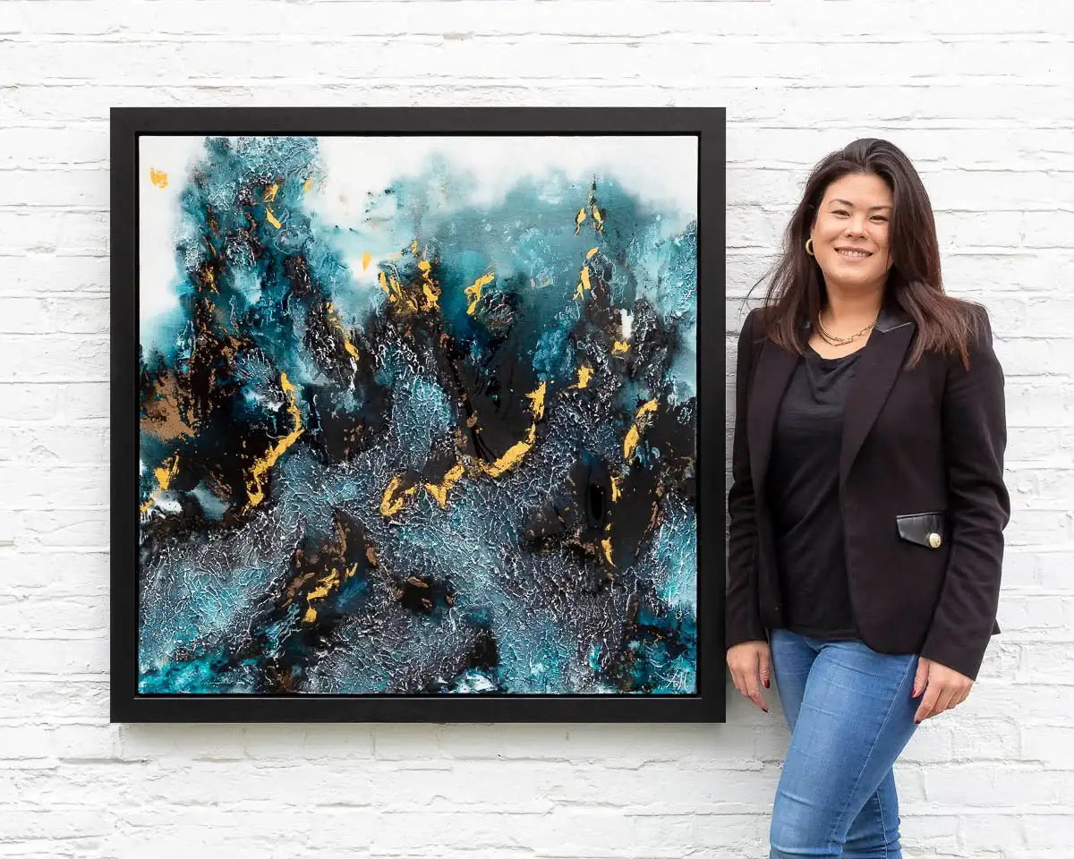 Erotes - Original - SOLD by artist Amy Magee - Wyecliffe Galleries