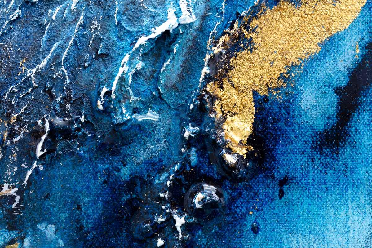 Triton Triptych - Original - SOLD by artist Amy Magee - Wyecliffe Galleries