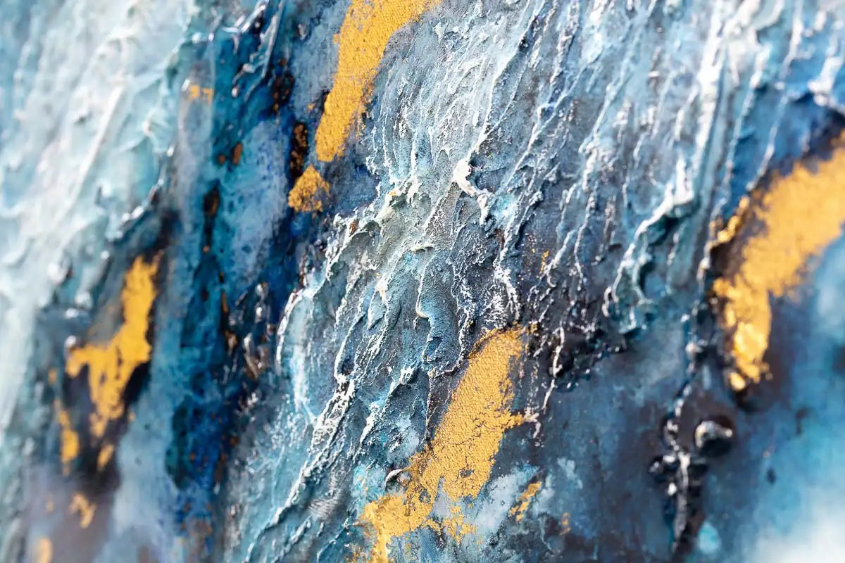 Triton Triptych - Original - SOLD by artist Amy Magee - Wyecliffe Galleries