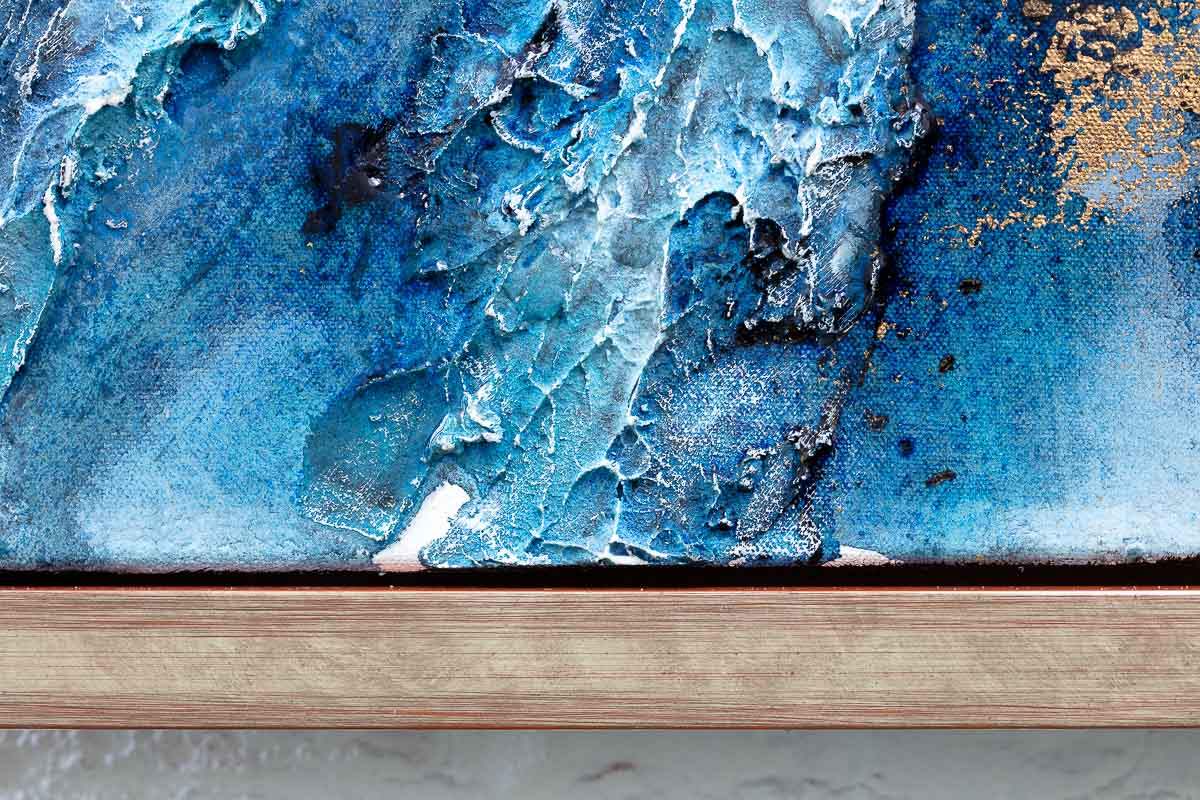 Triton Triptych - Original - SOLD by artist Amy Magee - Wyecliffe Galleries
