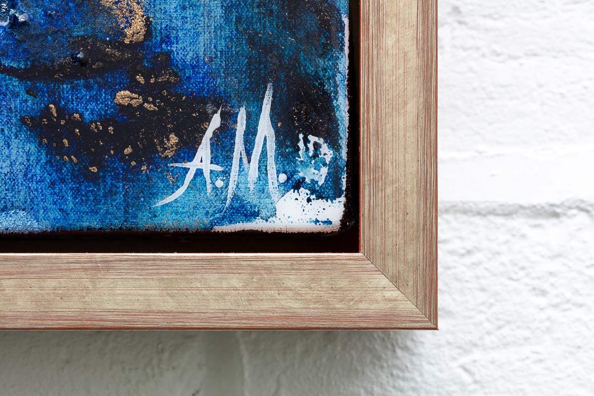 Triton Triptych - Original - SOLD by artist Amy Magee - Wyecliffe Galleries