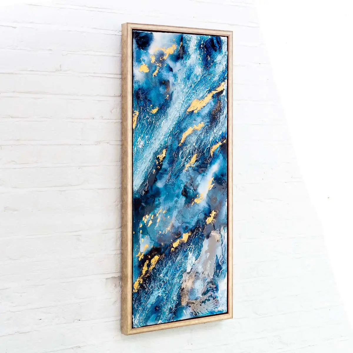 Triton Triptych - Original - SOLD by artist Amy Magee - Wyecliffe Galleries