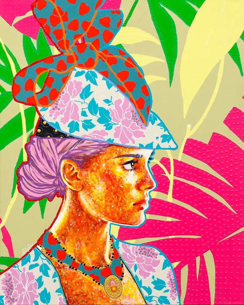 Amazonie - Original by artist Amylee - Wyecliffe Galleries