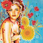 Aphrodite - Original - SOLD by artist Amylee - Wyecliffe Galleries