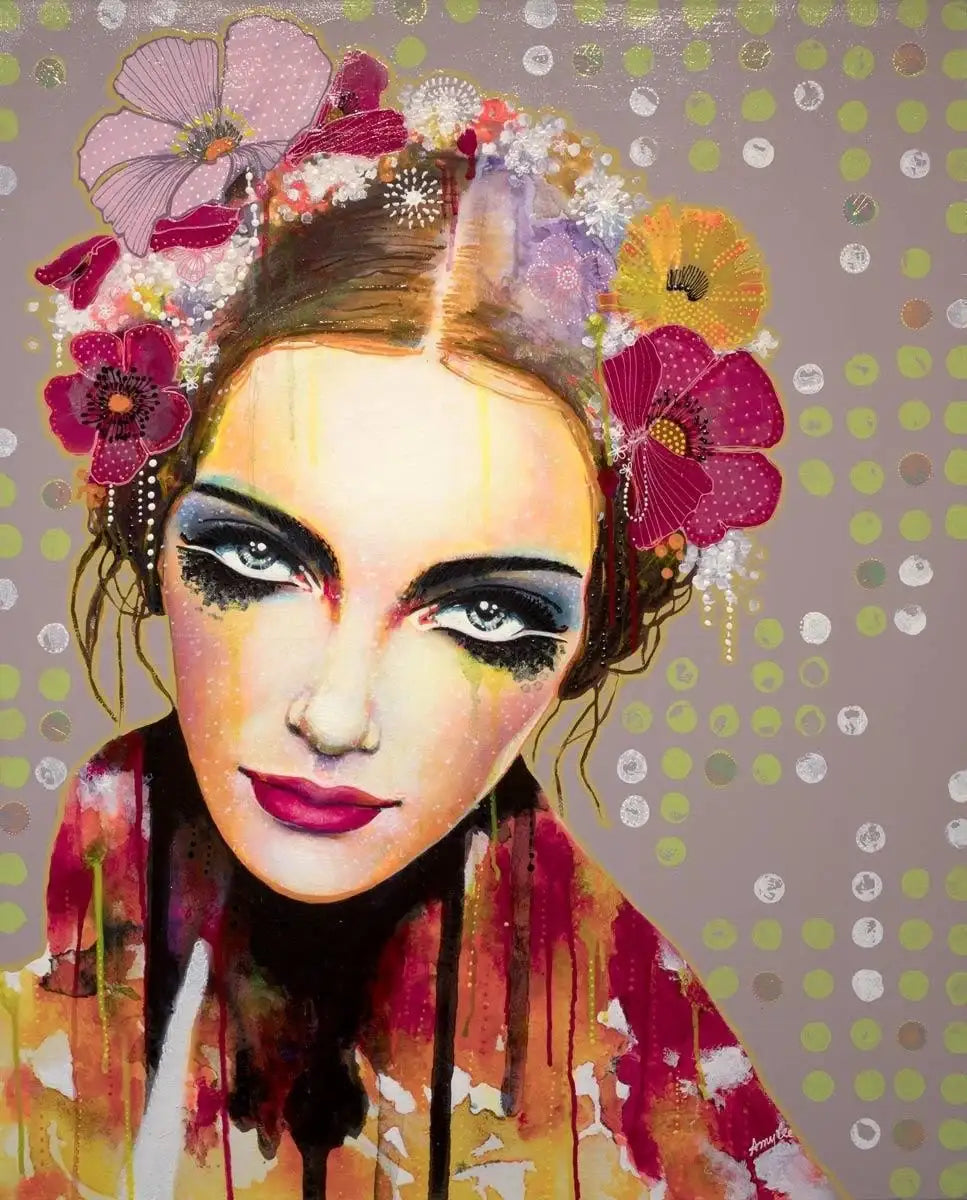 Asia - SOLD by artist Amylee - Wyecliffe Galleries