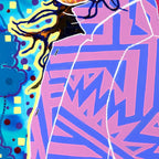 Azurine - Original by artist Amylee - Wyecliffe Galleries