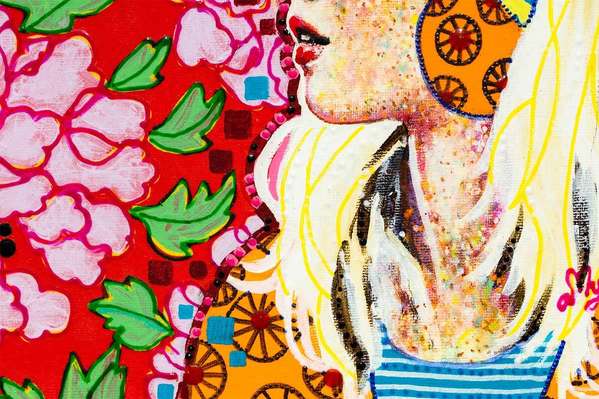 BB Style - Original by artist Amylee - Wyecliffe Galleries