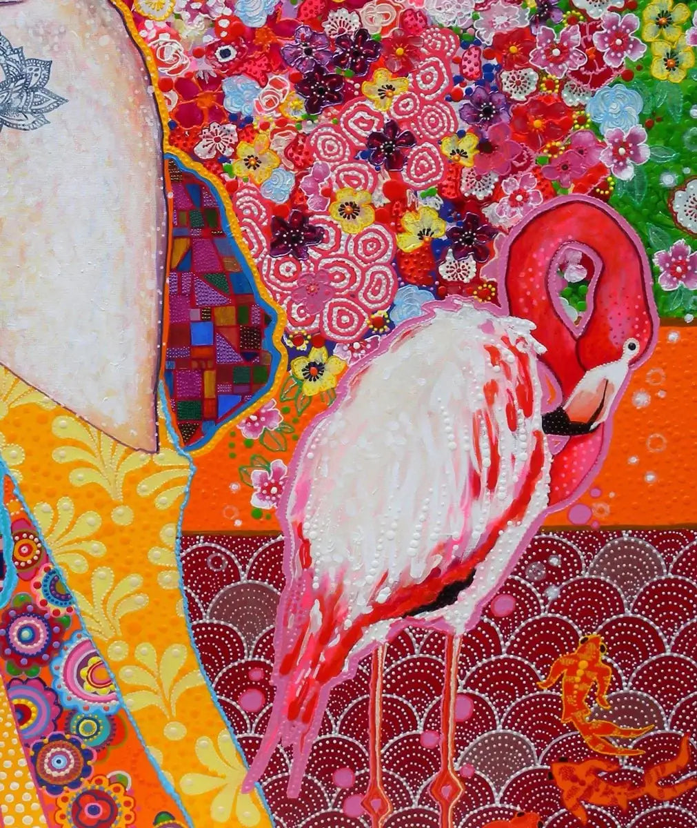 Blossom Blast - SOLD by artist Amylee - Wyecliffe Galleries