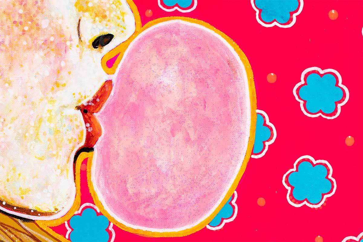 Candy - Original - SOLD by artist Amylee - Wyecliffe Galleries