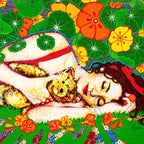 Capucine - Original by artist Amylee - Wyecliffe Galleries