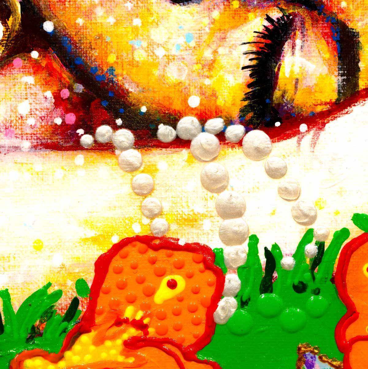 Capucine - Original by artist Amylee - Wyecliffe Galleries