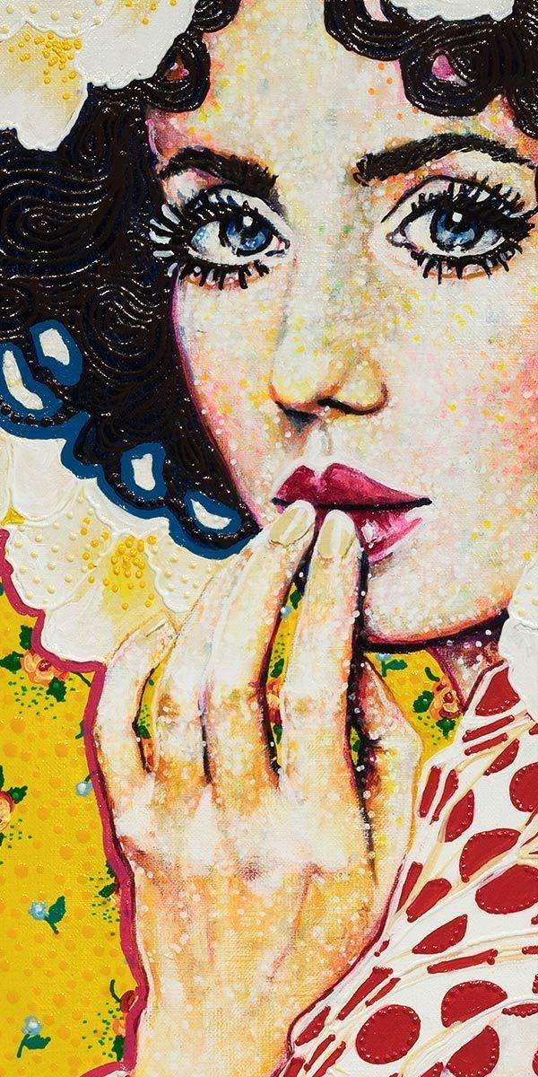 Catherine - Original - SOLD by artist Amylee - Wyecliffe Galleries