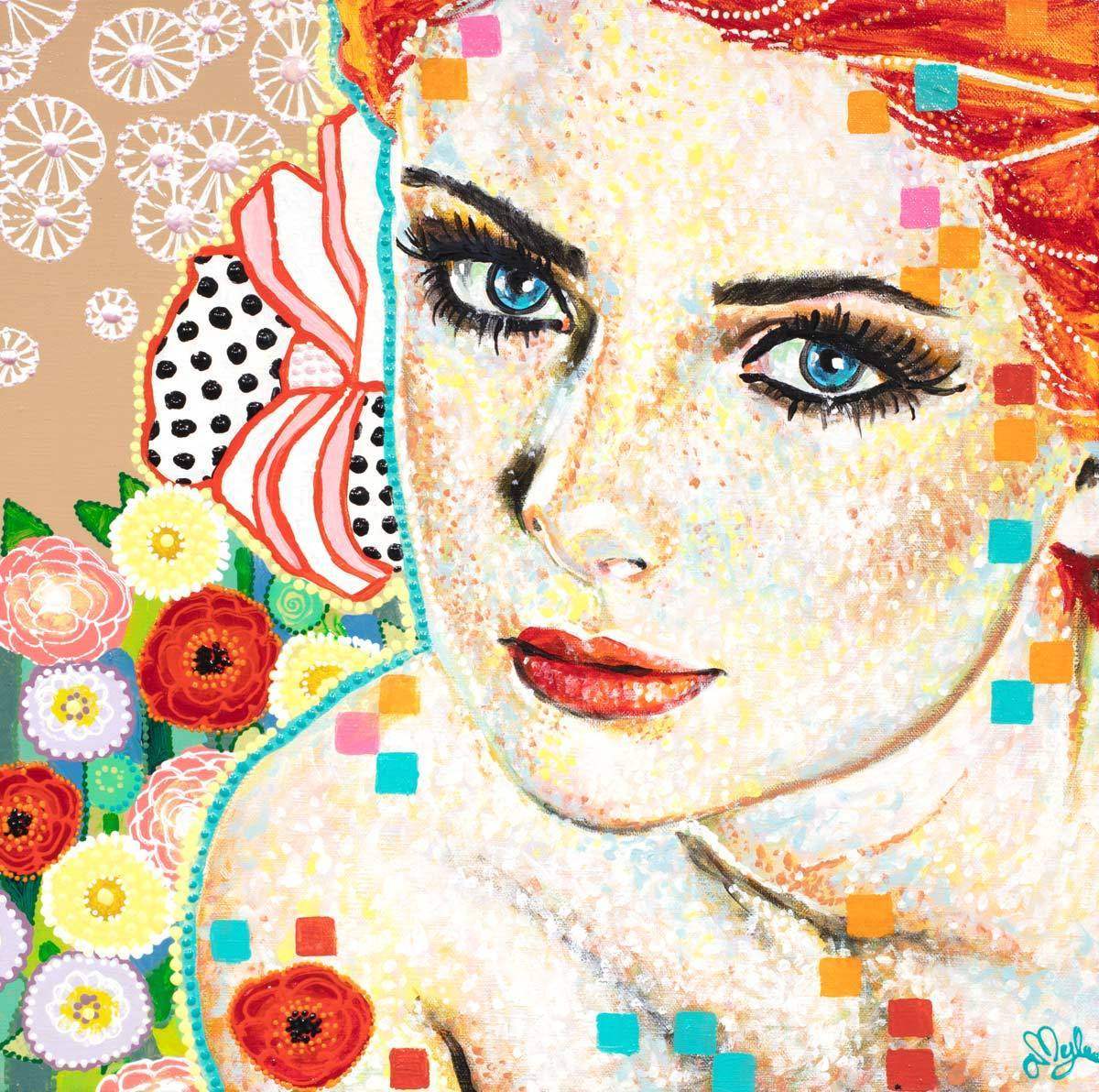 Claire - Original by artist Amylee - Wyecliffe Galleries