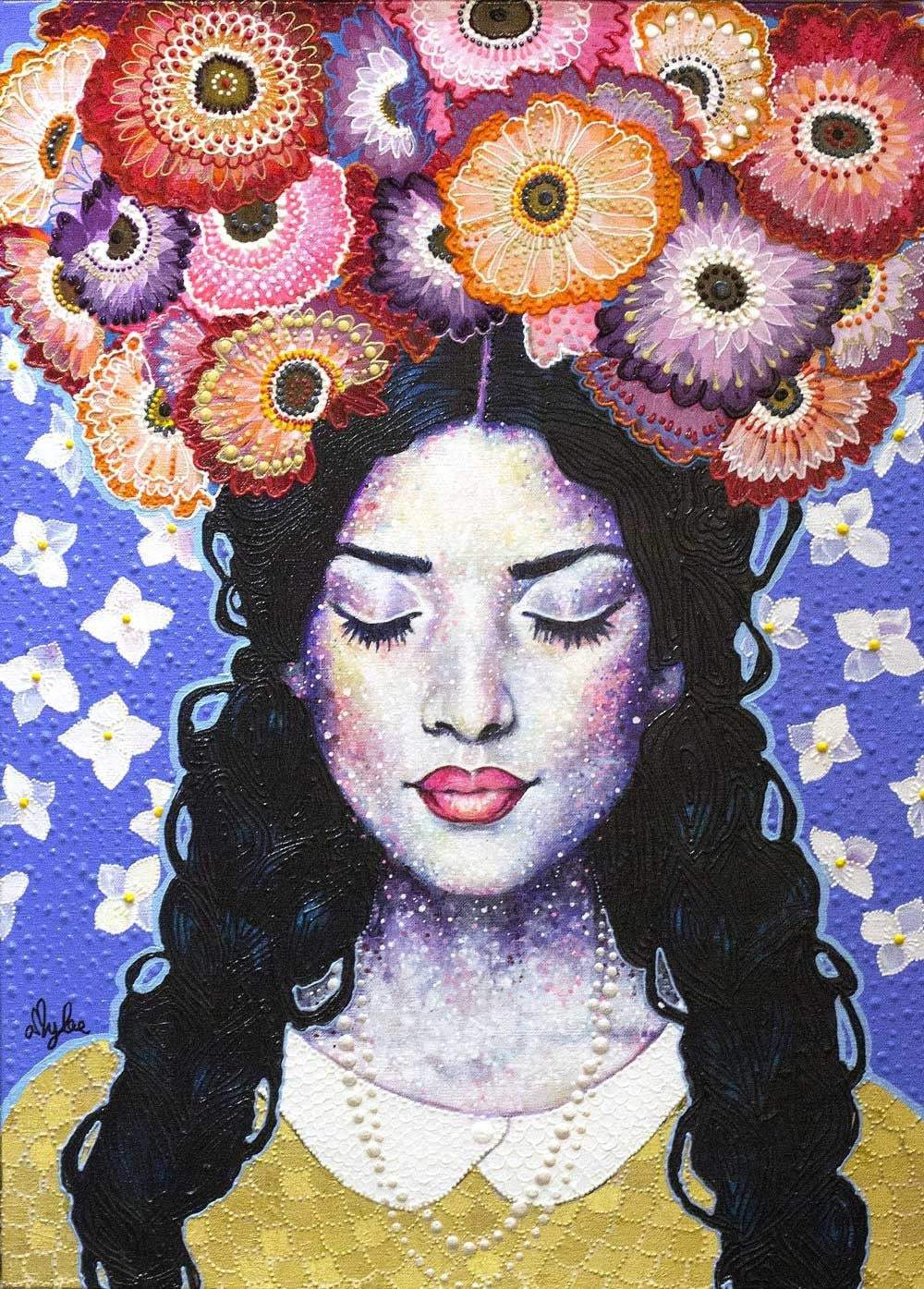 Danae - ORIGINAL - SOLD by artist Amylee - Wyecliffe Galleries