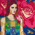 Esmeralda - Original - SOLD by artist Amylee - Wyecliffe Galleries