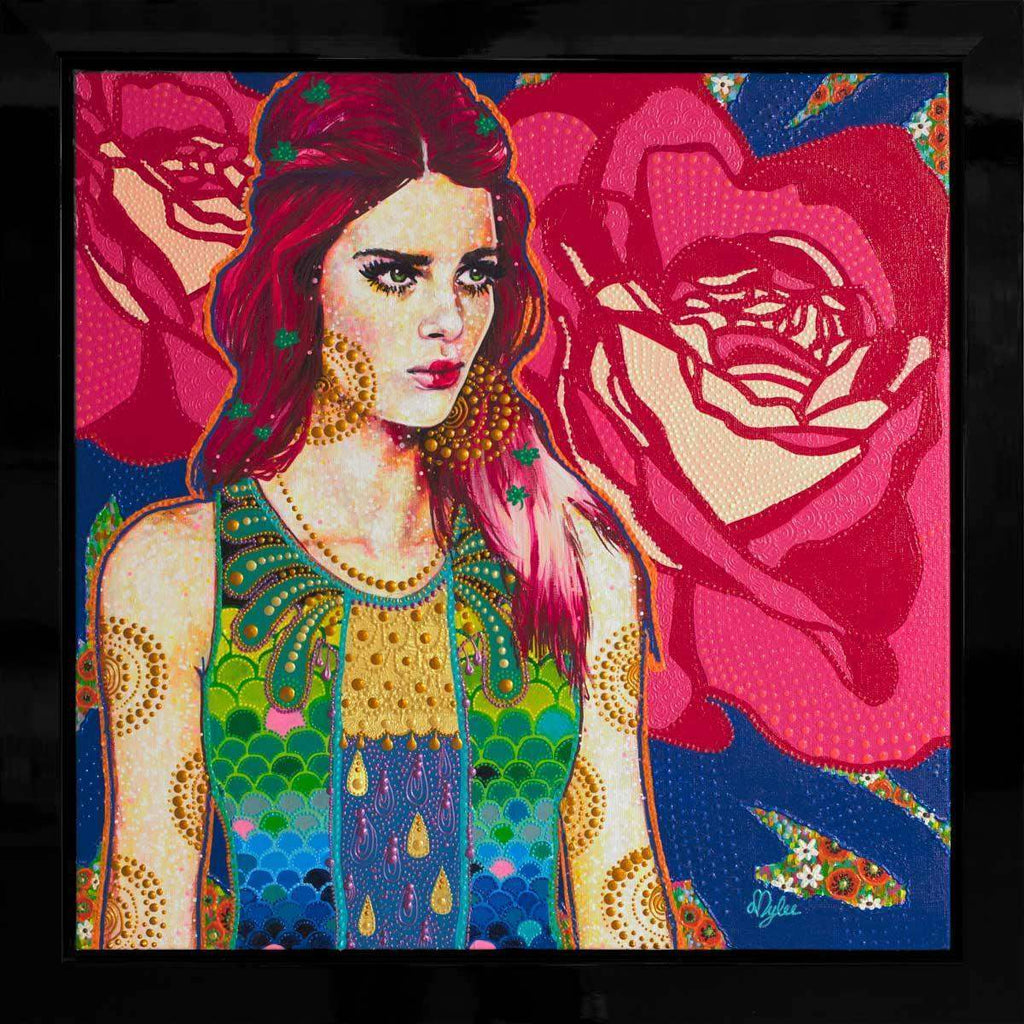 Esmeralda - Original - SOLD by artist Amylee - Wyecliffe Galleries