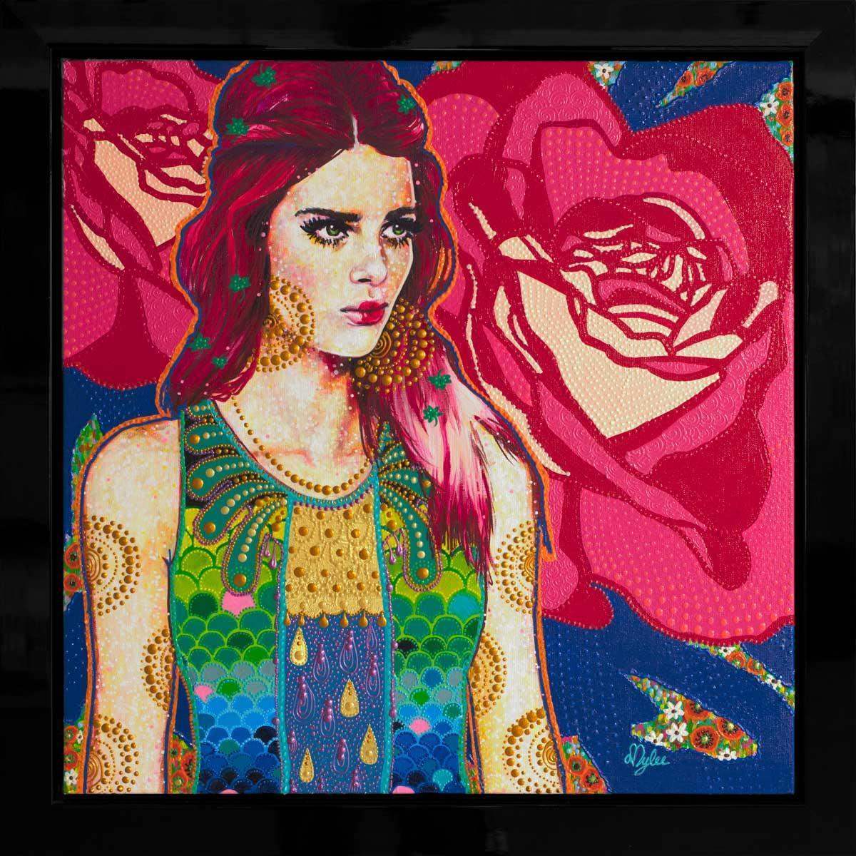 Esmeralda - Original - SOLD by artist Amylee - Wyecliffe Galleries