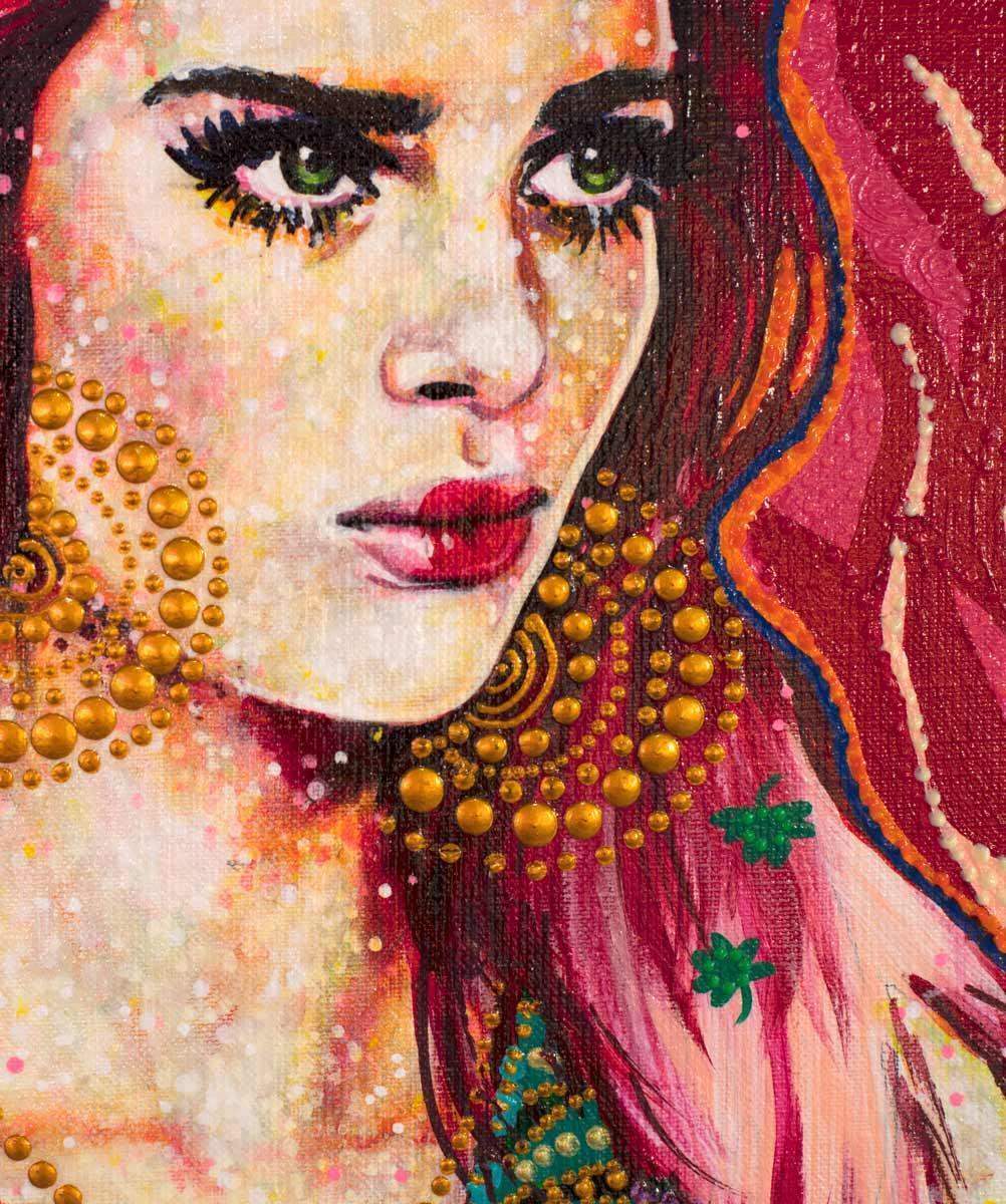 Esmeralda - Original - SOLD by artist Amylee - Wyecliffe Galleries