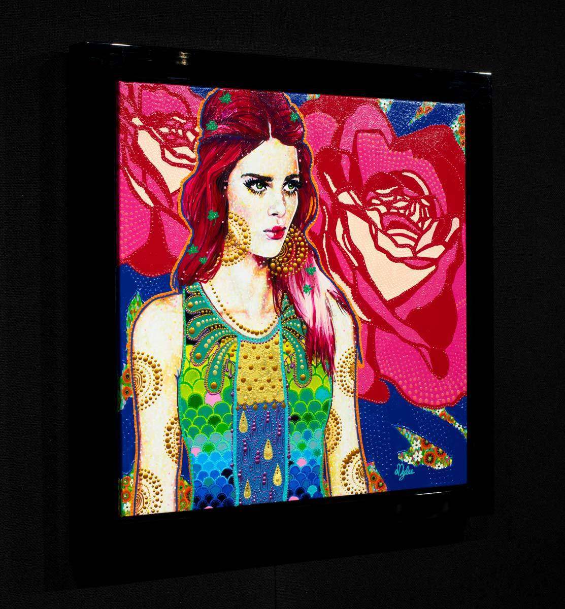 Esmeralda - Original - SOLD by artist Amylee - Wyecliffe Galleries