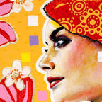 Falbala - Original - SOLD by artist Amylee - Wyecliffe Galleries