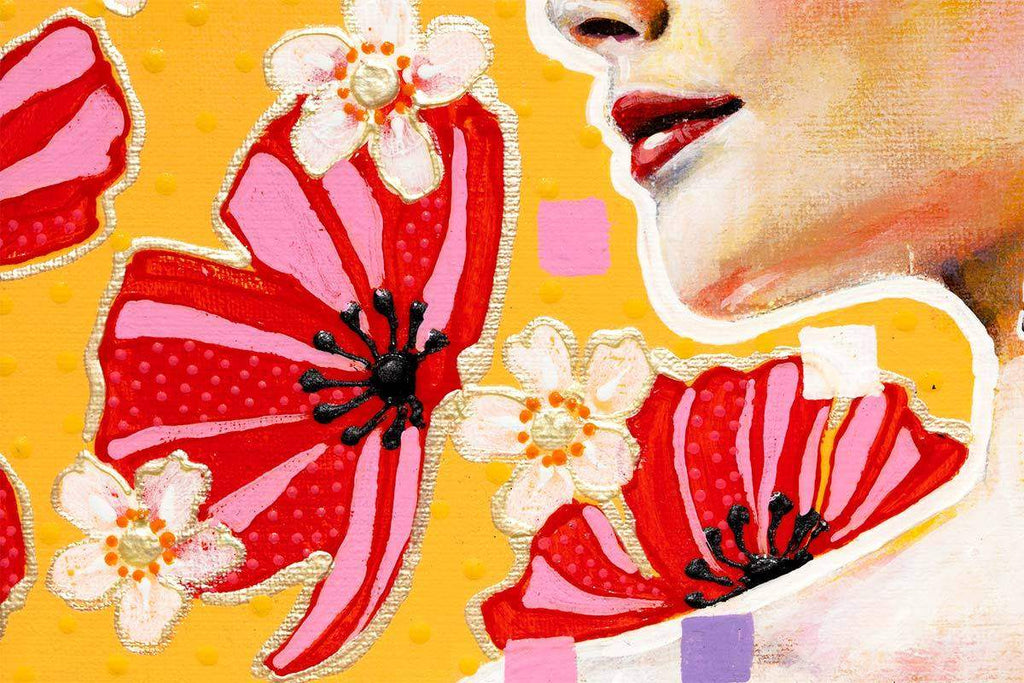 Falbala - Original - SOLD by artist Amylee - Wyecliffe Galleries