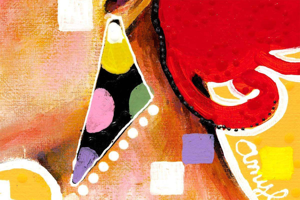 Falbala - Original - SOLD by artist Amylee - Wyecliffe Galleries