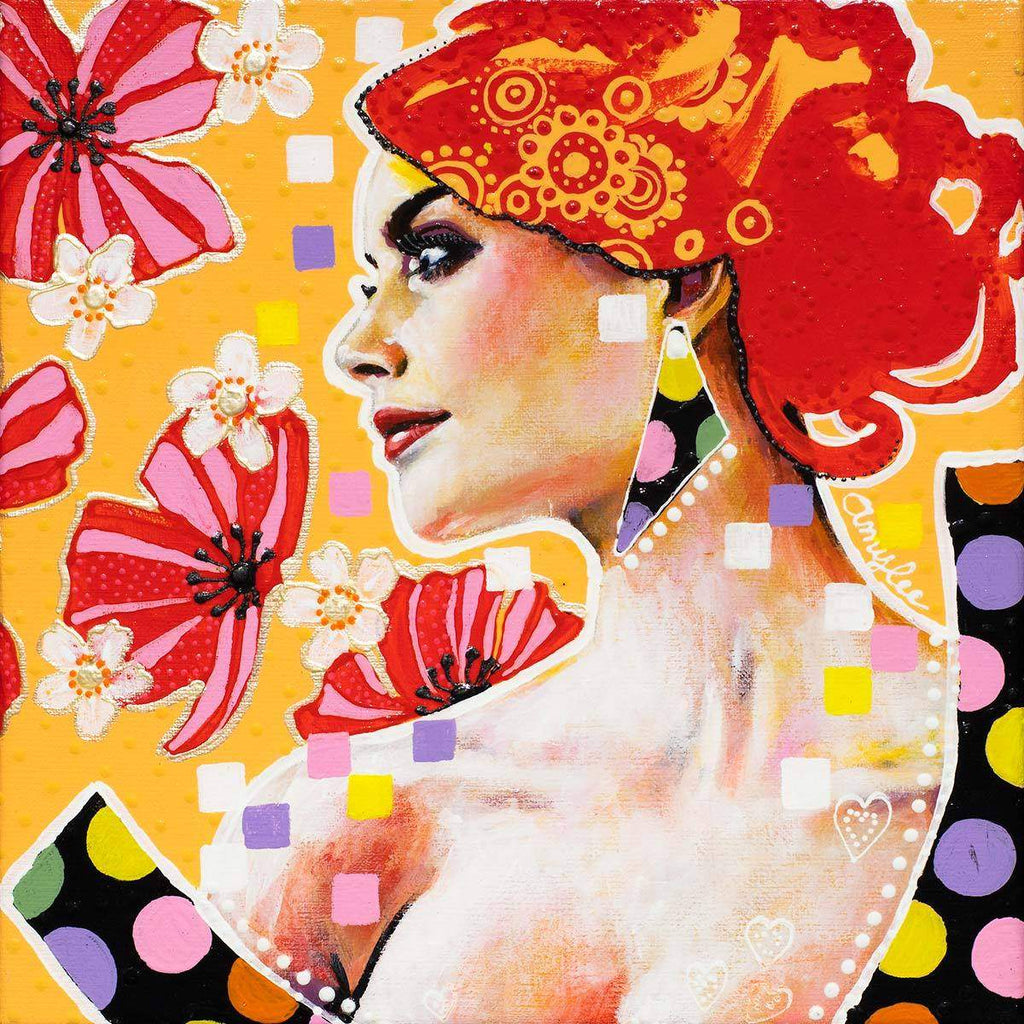 Falbala - Original - SOLD by artist Amylee - Wyecliffe Galleries