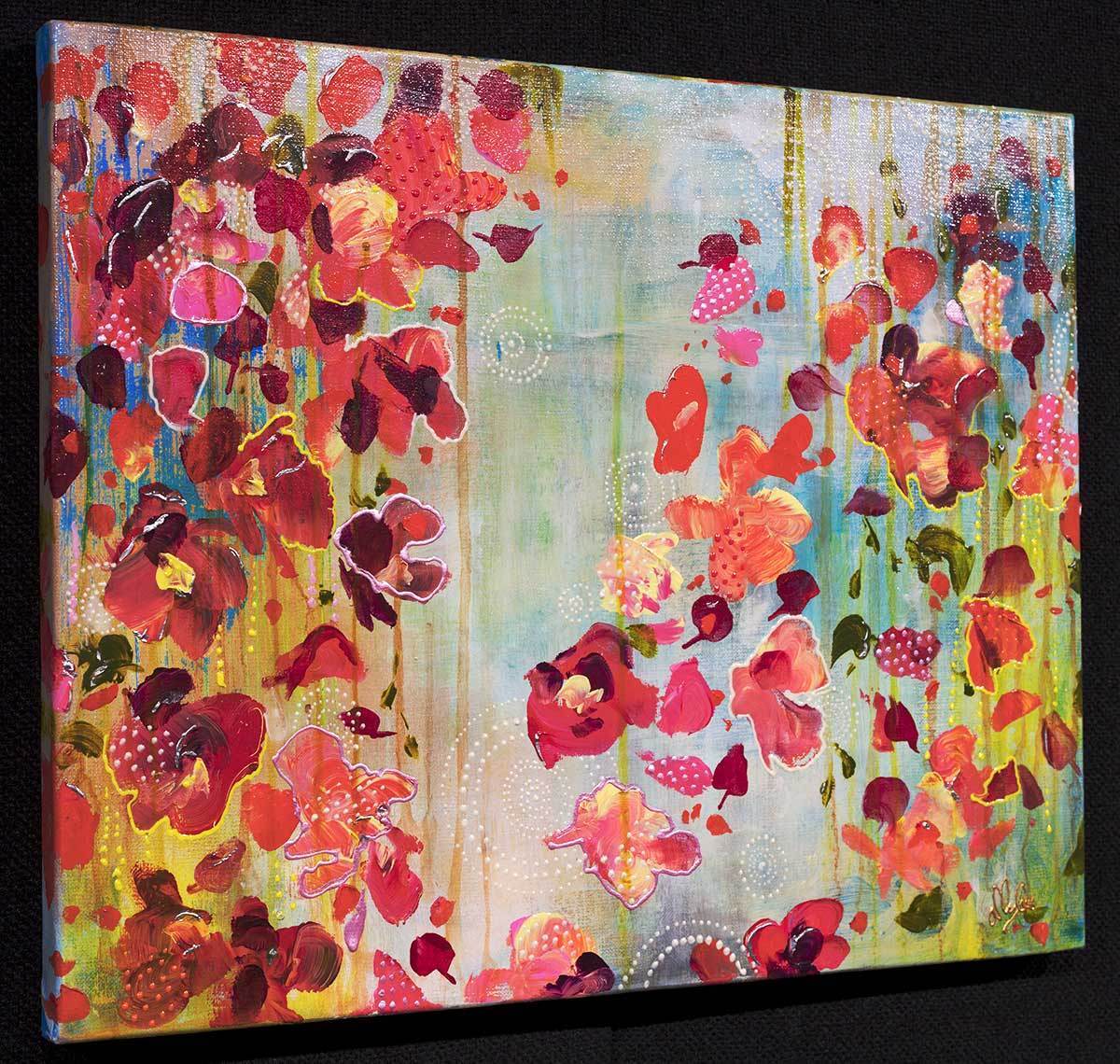 Floral Curtain - Original Amylee