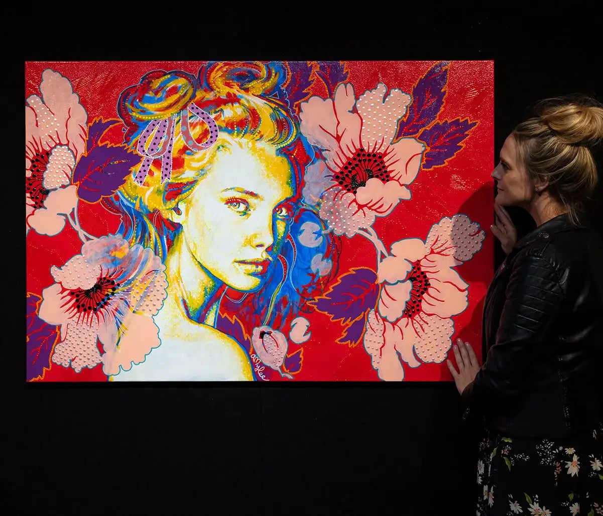 June - Original - SOLD by artist Amylee - Wyecliffe Galleries