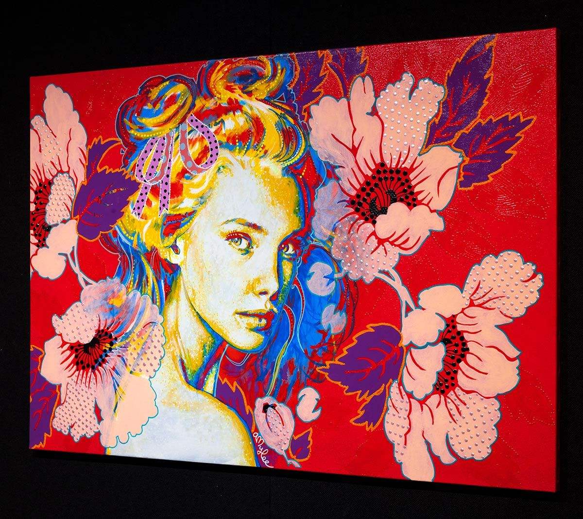 June - Original - SOLD by artist Amylee - Wyecliffe Galleries