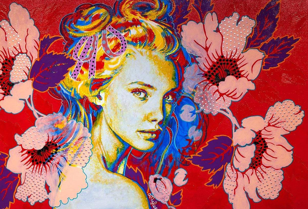 June - Original - SOLD by artist Amylee - Wyecliffe Galleries