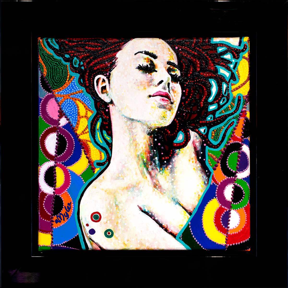 Karine - Original by artist Amylee - Wyecliffe Galleries