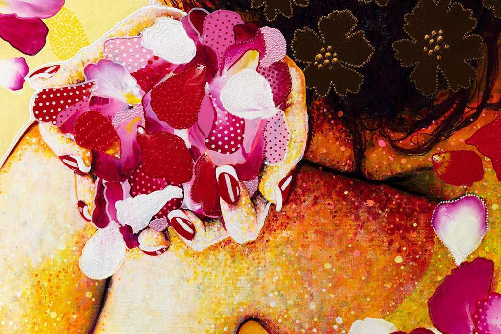 Le Bain - Original by artist Amylee - Wyecliffe Galleries